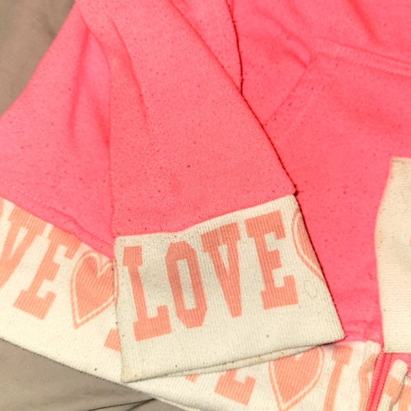 Pink LOVE jacket - Picture 2 of 5